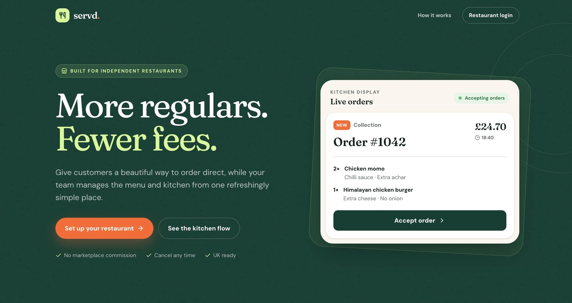 Himalayan Kitchen — Restaurant Ordering Platform interface preview