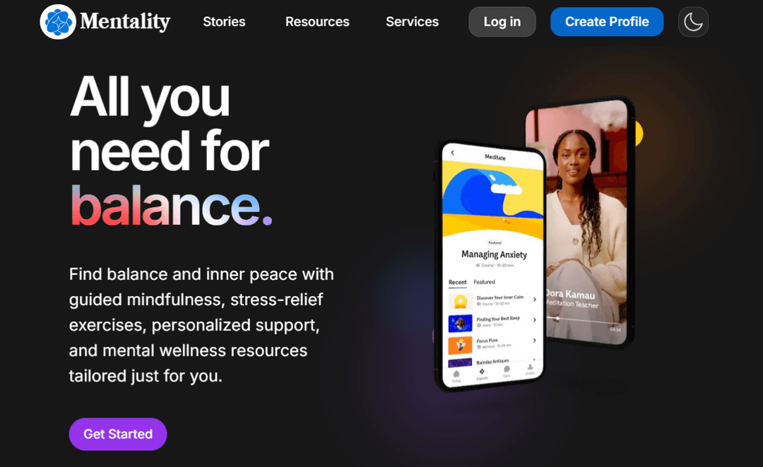 Mentality - Mental Health Platform